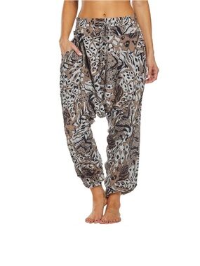 Buddha Pants Savannah Harem Lounge Pants XSmall Yoga Dance  Boho 100% Cotton